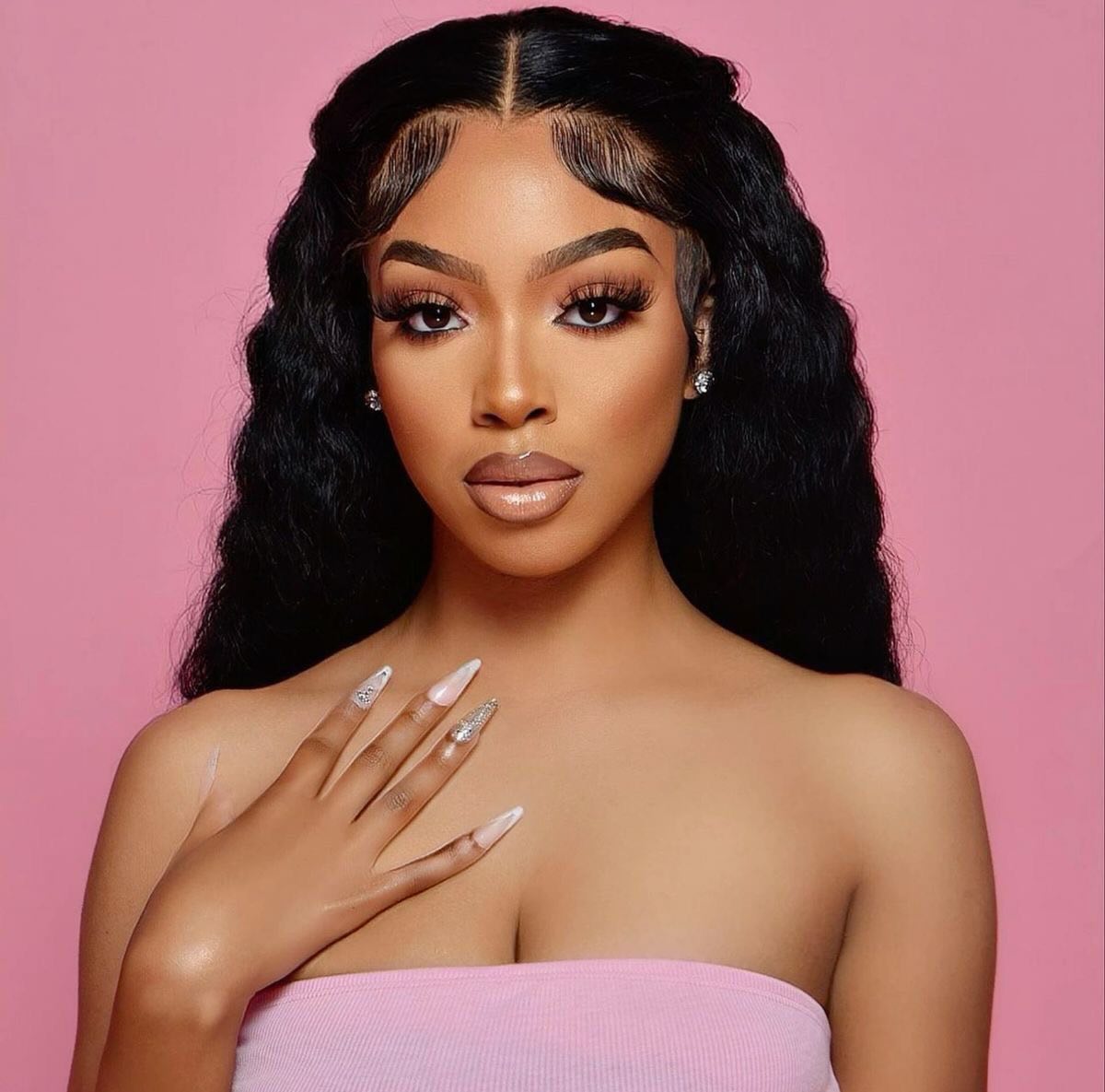 250% Density Velour Élysée Half Wig (No Glue)